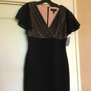 black cocktail dress